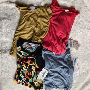 Bundle of 4 lularoe tops